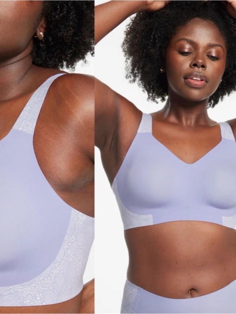 Evelyn & Bobbie The Beyond Wireless Bra in Moonstone Lace 3X